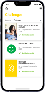 Challenge application réseau services