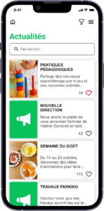 Application mobile réseau services